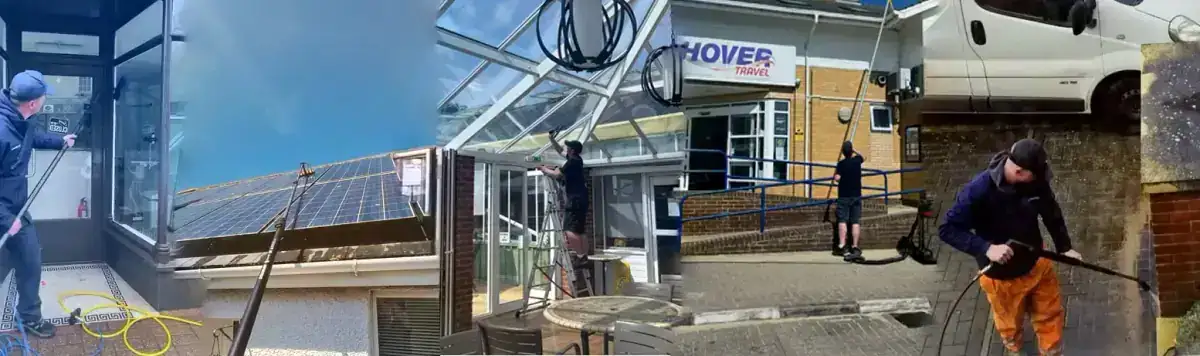 Wight Cleaning Co exterior cleaning on the Isle of Wight